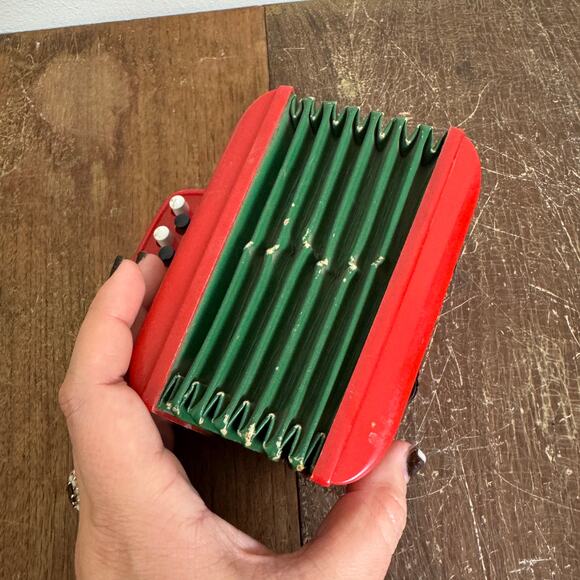 Vintage MAGNUS‎ Junior Accordion Child Squeeze Box BAKELITE MADE IN USA - Picture 11 of 14